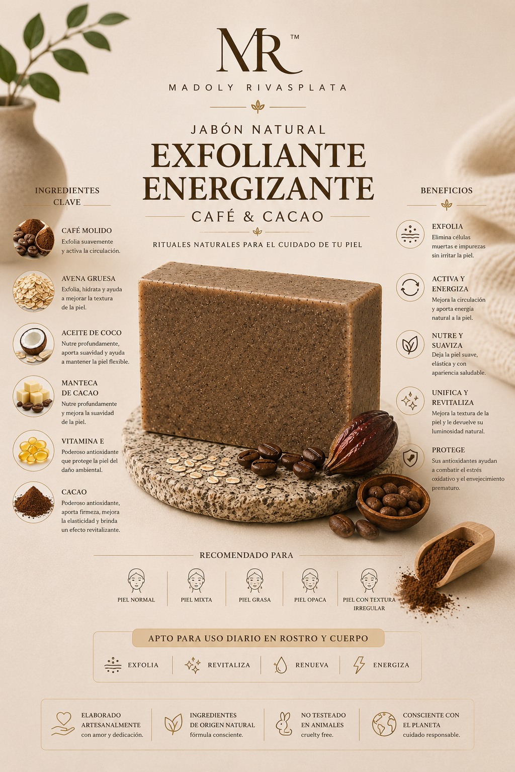 Jabón Exfoliante Energizante