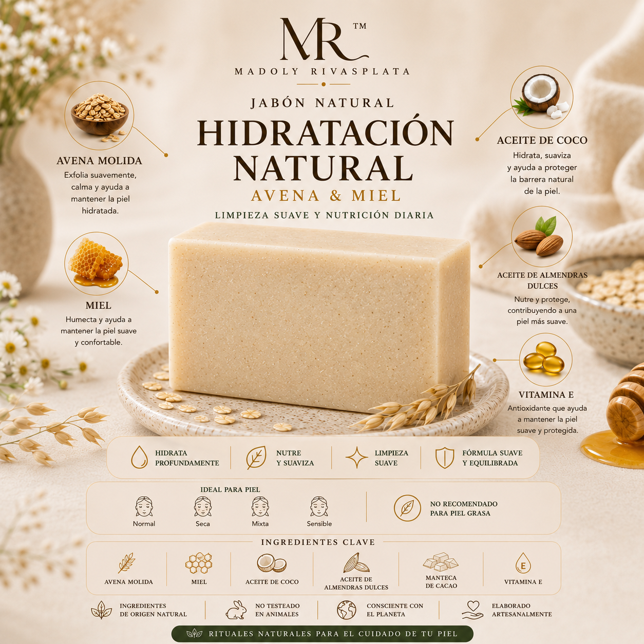 Jabón Hidratación Natural