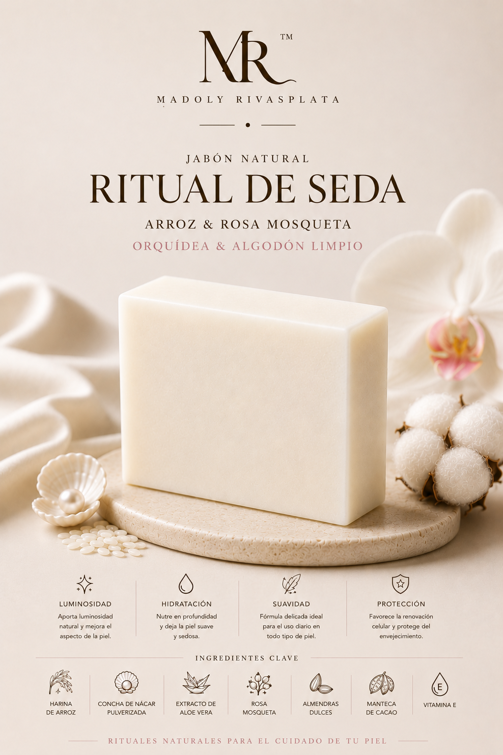 Jabón Ritual de Seda